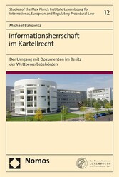 Informationsherrschaft im Kartellrecht