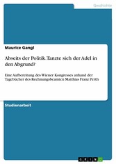 Abseits der Politik. Tanzte sich der Adel in den Abgrund?