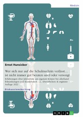 Wer sich nur auf die Schulmedizin verlässt... ist nicht immer gut beraten und/oder versorgt