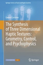 The Synthesis of Three Dimensional Haptic Textures: Geometry, Control, and Psychophysics