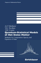 Quantum-Statistical Models of Hot Dense Matter