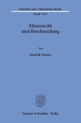 Elternrecht und Beschneidung.