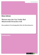 Warum man das City Outlet Bad Münstereifel besuchen will