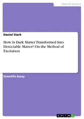 How Is Dark Matter Transformed Into Detectable Matter? On the Method of Excitation