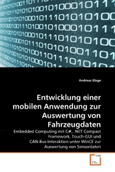 Entwicklung einer mobilen Anwendung zur Auswertung von Fahrzeugdaten