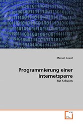 Programmierung einer Internetsperre