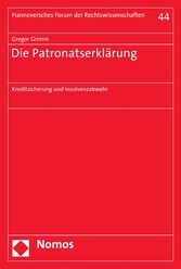 Die Patronatserklärung