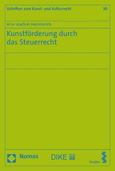 Kunstförderung durch das Steuerrecht