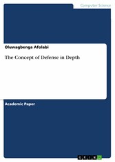 The Concept of Defense in Depth