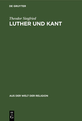 Luther und Kant