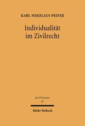 Individualität im Zivilrecht