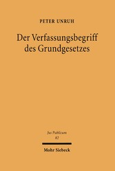 Der Verfassungsbegriff des Grundgesetzes