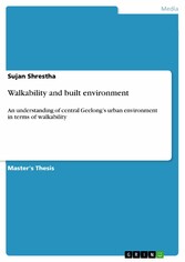 Walkability and built environment