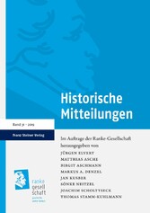 Historische Mitteilungen 31 (2019)