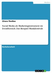 Social Media als Marketinginstrument im Eventbereich. Das Beispiel Musikfestivals