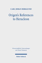 Origen's References to Heracleon