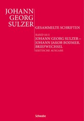 Johann Georg Sulzer - Johann Jakob Bodmer