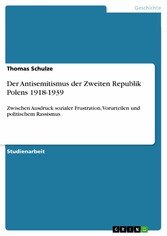 Der Antisemitismus der Zweiten Republik Polens 1918-1939