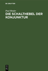 Die Schalthebel der Konjunktur