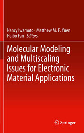 Molecular Modeling and Multiscaling Issues for Electronic Material Applications