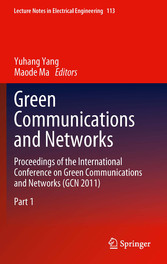 Green Communications and Networks