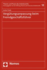 Vergütungsanpassung beim Fremdgeschäftsführer