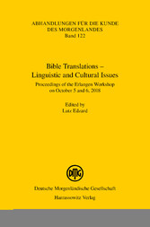 Bible Translations - Linguistic and Cultural Issues