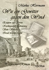 Wie ein Gewitter gegen den Wind - Etappen auf Sören Kierkegaards Lebensweg - Sein Sekretär Israel Levin erzählt - Historischer Roman