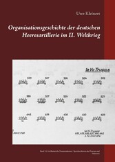 Organisationsgeschichte der deutschen Heeresartillerie im II. Weltkrieg