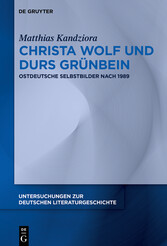 Christa Wolf und Durs Grünbein