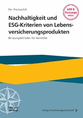 Nachhaltigkeit und ESG-Kriterien von Lebensversicherungsprodukten