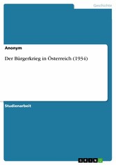 Der Bürgerkrieg in Österreich (1934)