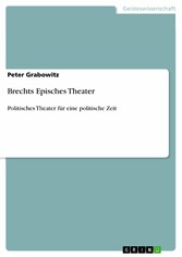 Brechts Episches Theater