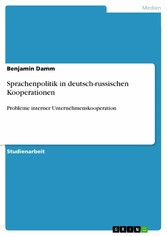 Sprachenpolitik in deutsch-russischen Kooperationen