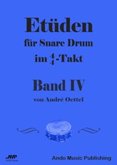 Etüden für Snare-Drum im 4/4-Takt - Band 4