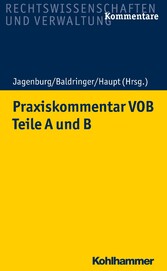 Praxiskommentar VOB - Teile A und B