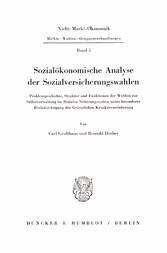 Sozialökonomische Analyse der Sozialversicherungswahlen.