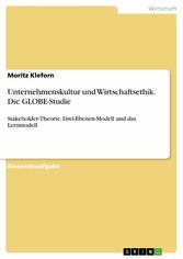 Unternehmenskultur und Wirtschaftsethik. Die GLOBE-Studie