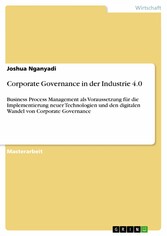 Corporate Governance in der Industrie 4.0