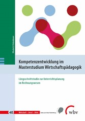 Kompetenzentwicklung im Masterstudium Wirtschaftspädagogik