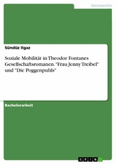 Soziale Mobilität in Theodor Fontanes Gesellschaftsromanen. 'Frau Jenny Treibel' und 'Die Poggenpuhls'