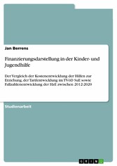 Finanzierungsdarstellung in der Kinder- und Jugendhilfe