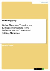 Online-Marketing. Theorien zur Konversionspyramide sowie Suchmaschinen-, Content- und Affiliate-Marketing