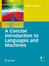 A Concise Introduction to Languages and Machines