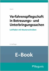 Verfahrenspflegschaft in Betreuungs- und Unterbringungssachen (E-Book)