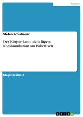 Der Körper kann nicht lügen: Kommunikation am Pokertisch