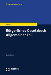 Bürgerliches Gesetzbuch Allgemeiner Teil