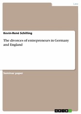 The divorces of entrepreneurs in Germany and England