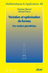 Variation et optimisation de formes