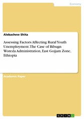 Assessing Factors Affecting Rural Youth Unemployment. The Case of Bibugn Woreda Administration, East Gojjam Zone, Ethiopia